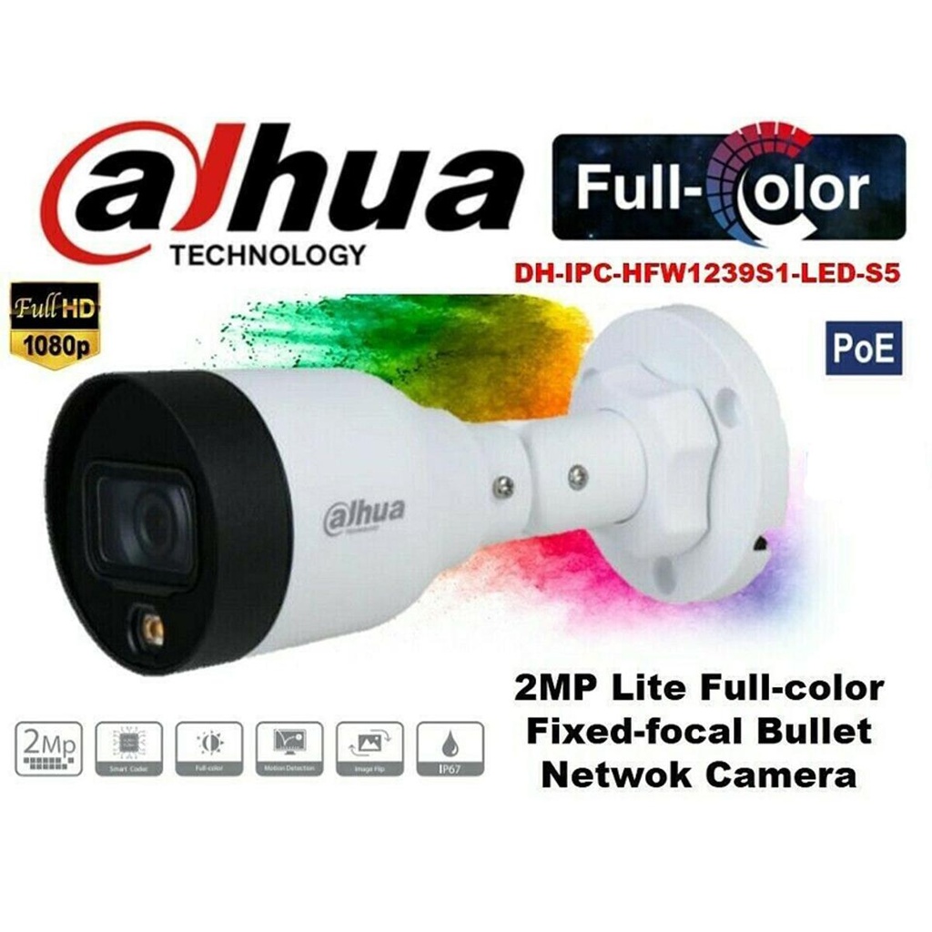 CAMERA IP 2MP DAHUA FULL COLOR