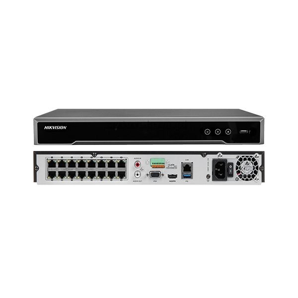 NVR HIKVISION 16 CANAUX PRO UP TO 8MP 16 POE